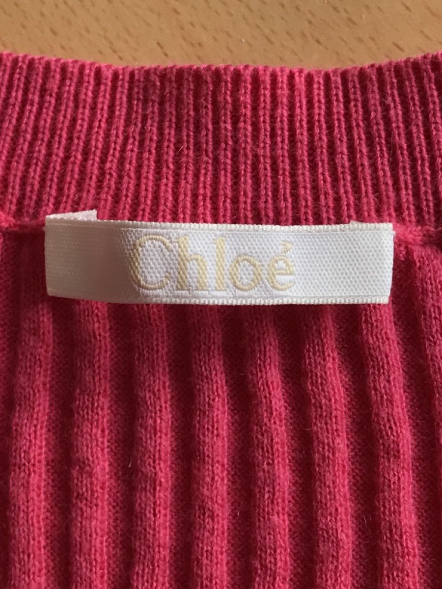 Chloé Maglioni & Felpe: Pull léger rose Chloé en coton et cachemire, T.S – Nuovo (secondo la descrizione) da Morges venduto da sandy069 4