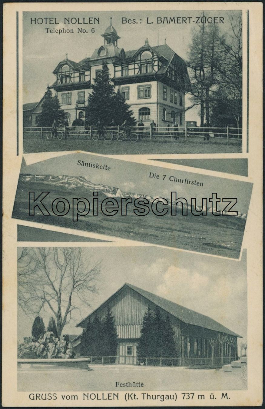 Cartoline postali: TG Nollen - Wuppenau – Usato da Schindellegi venduto da masutka7