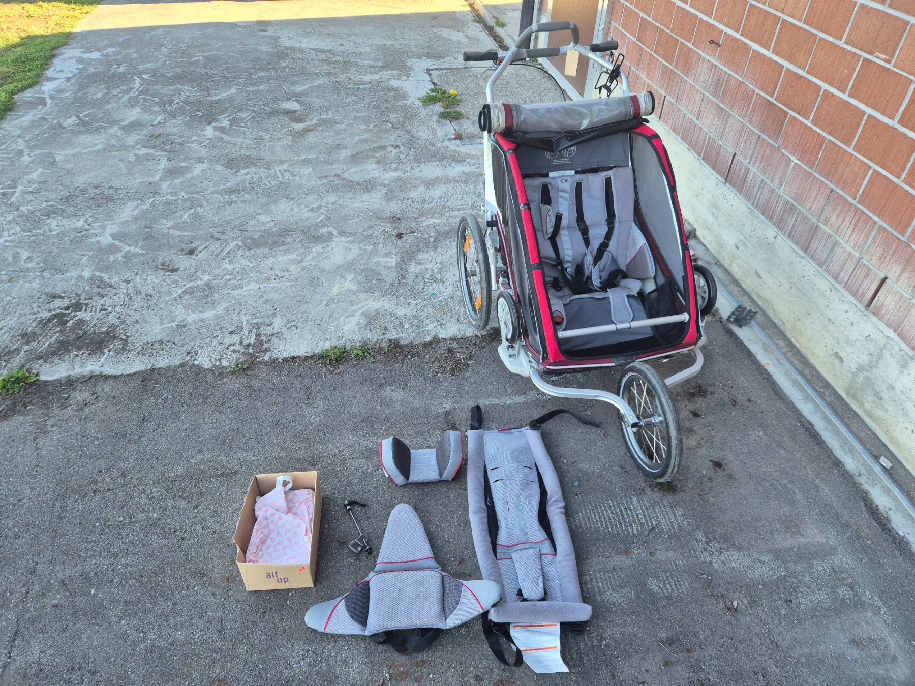 Thule Rimorchi: Chariot CX2 Kinderanhänger gebraucht – Usato da Richterswil venduto da Heizung77 3