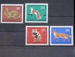 Berlin 1967 Pelztiere **