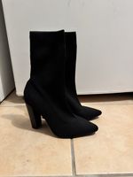 talon chaussette noir