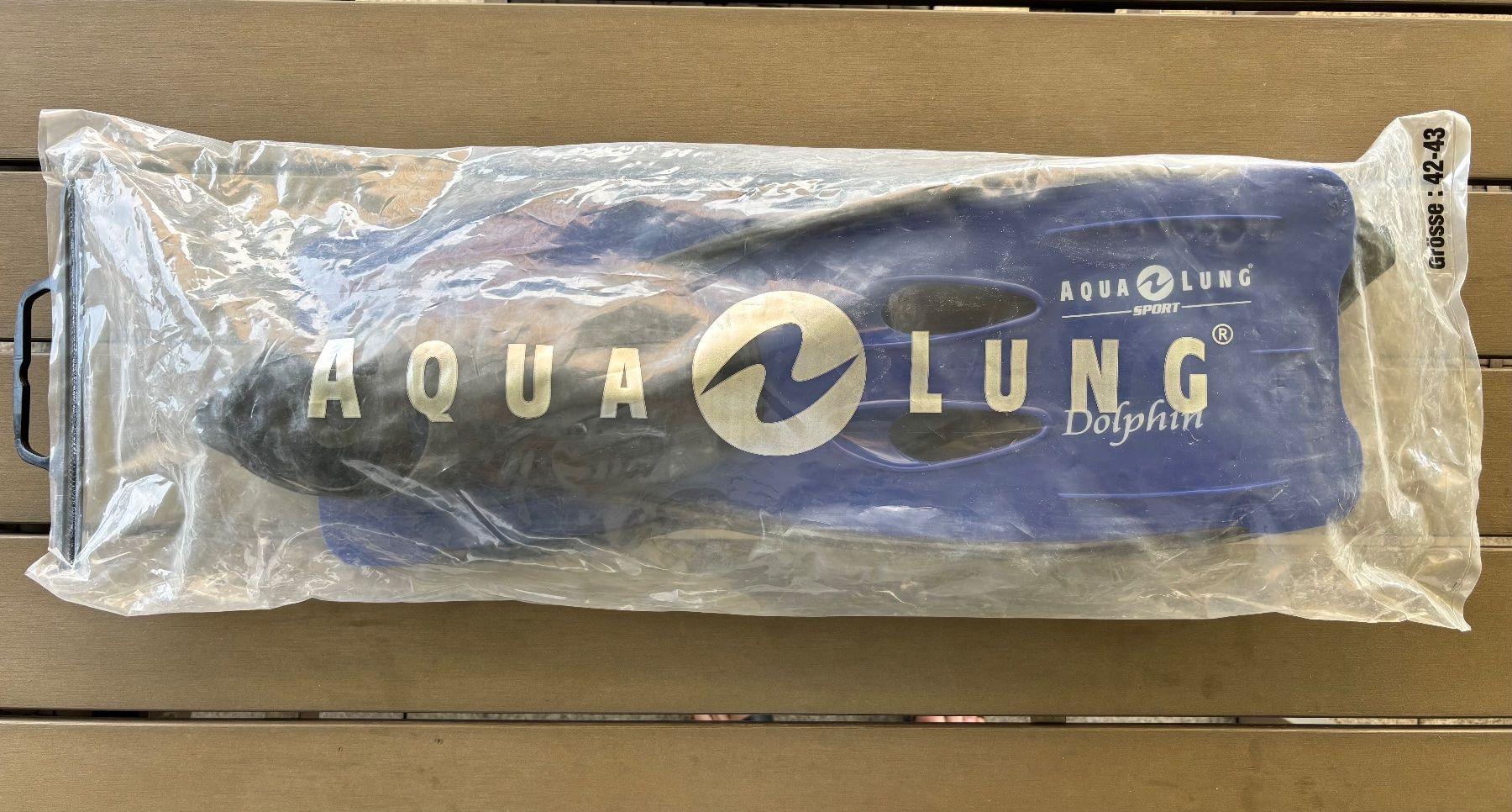 Pinne, Maschere & Boccagli: AQUA LUNG Flossen Dolphin, Gr. 42-43 – Nuovo e nell'imballaggio originale da Ebnat-Kappel venduto da Molton 6