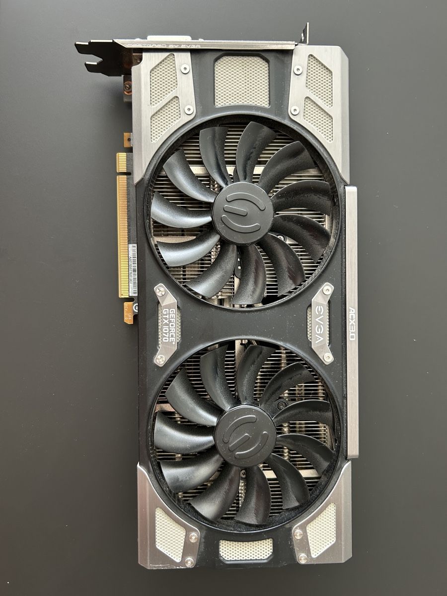Nvidia Grafikkarten: EVGA GEFORCE GTX 1070 – Gebraucht aus Ottoberg von Colin335