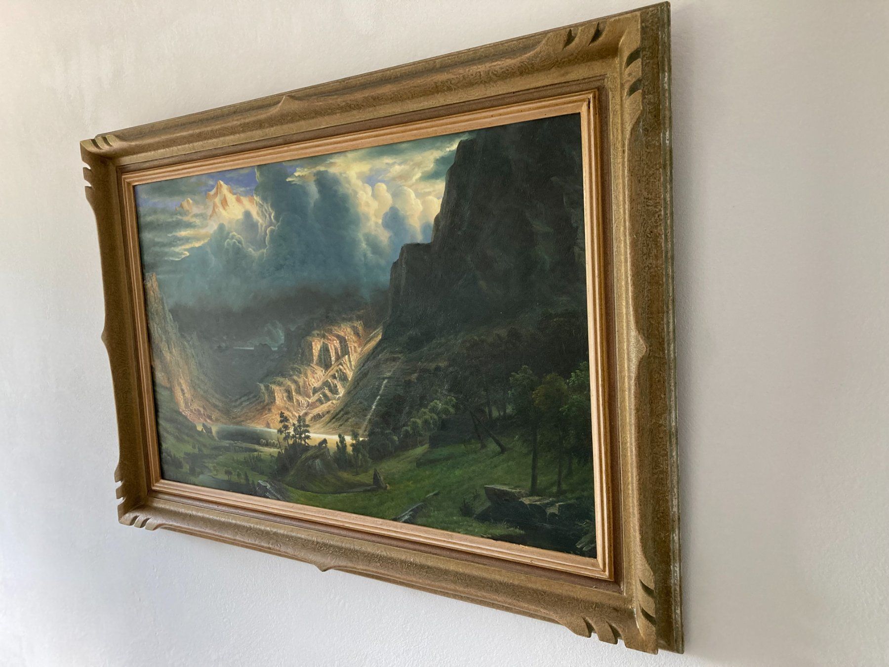 Dipinti: Grand tableau-huile sur toile – Usato da Vaumarcus venduto da Arte-Lovers 2