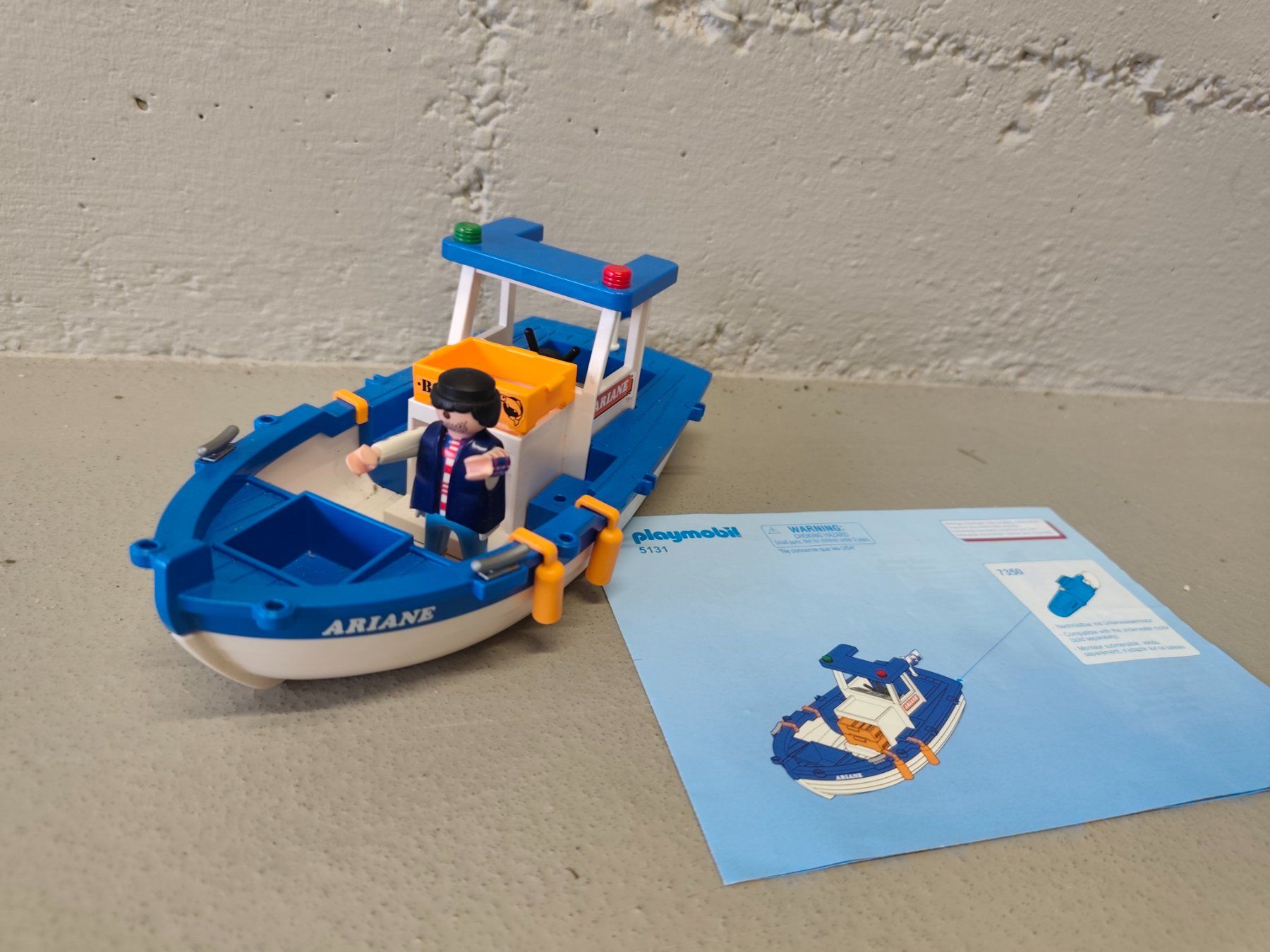 Playmobil Spielzeuge: Playmobil 5131 Fischerboot – Gebraucht aus Oberkulm von FairTreasures