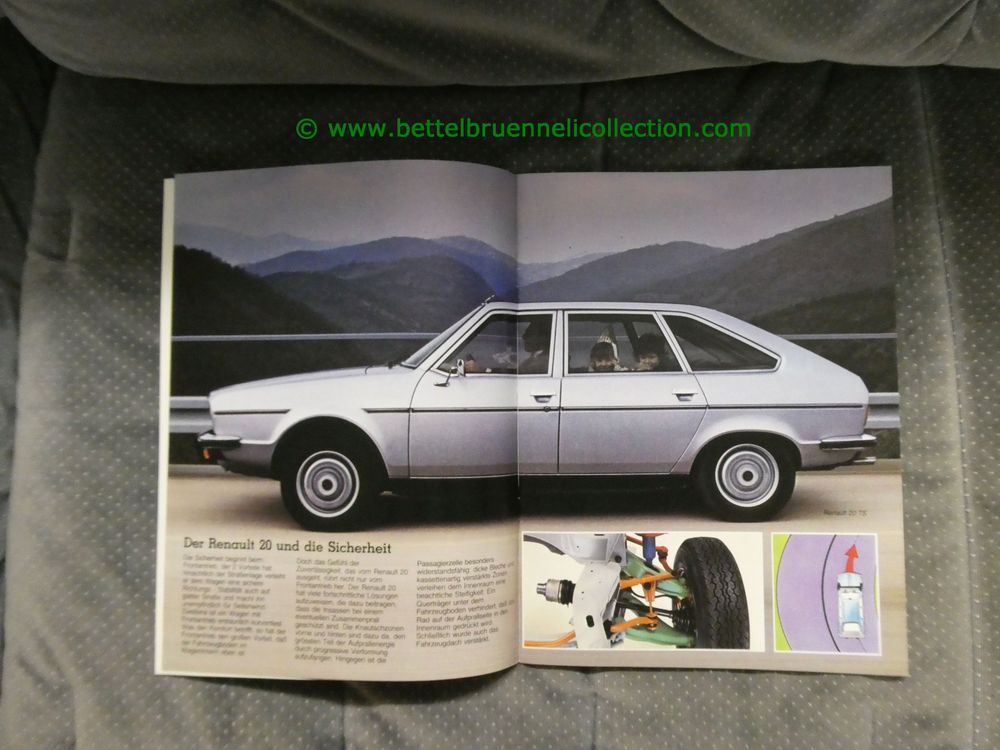 Renault R20 1980 Prospekt deutsch Kaufen auf Ricardo