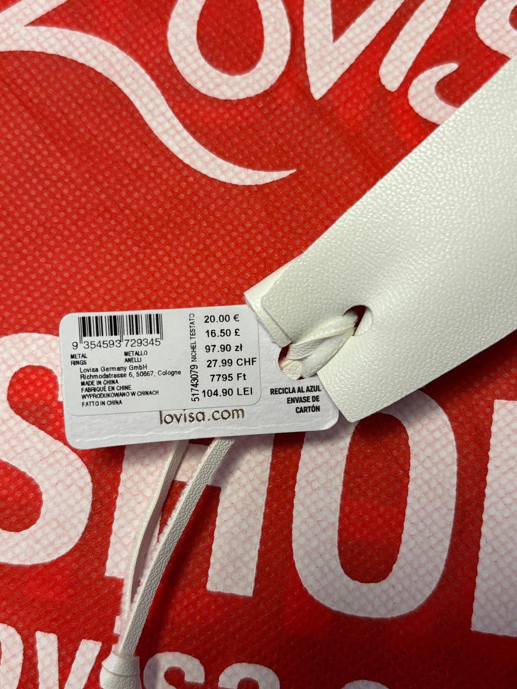 Anelli: NEU mit Etikett - Lovisa Premium Ring Set – Nuovo (secondo la descrizione) da Bülach venduto da ter_6jf8 2