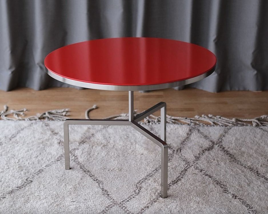 Flexform Tavoli: Flexform Kidd Coffee Table red – Usato da Bern venduto da Zmodern_CON 5