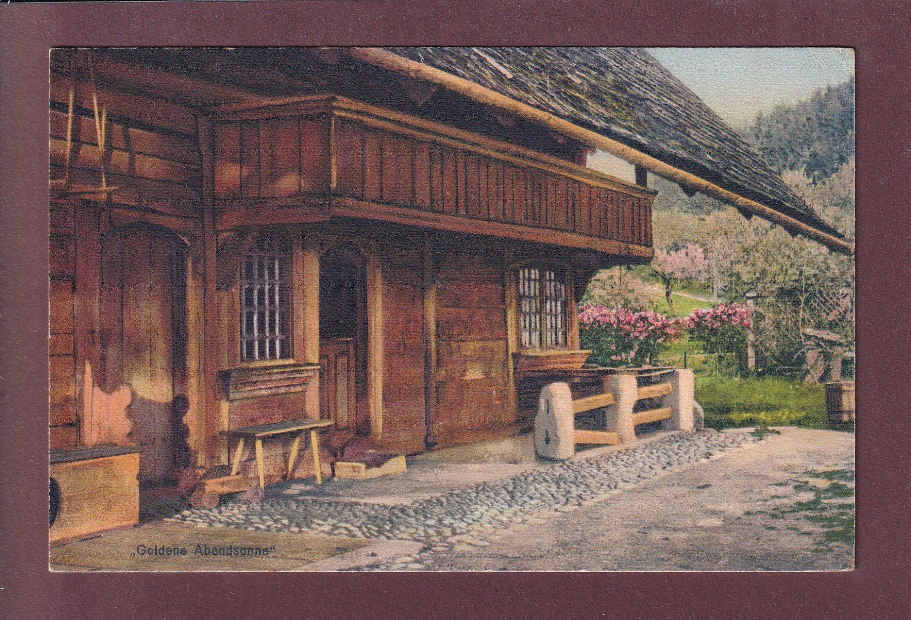 Ansichtskarten: BERNER BAUERNHAUS - 1936 – Gebraucht aus Pully von nicecards