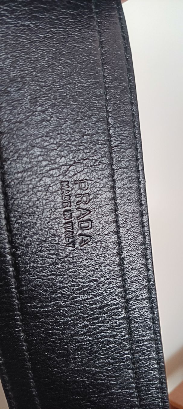 Prada Gürtel: PRADA GURT GR.85/ 34 Leder schwarz. – Neu (gemäss Beschreibung) aus Maienfeld von Andyr44 2