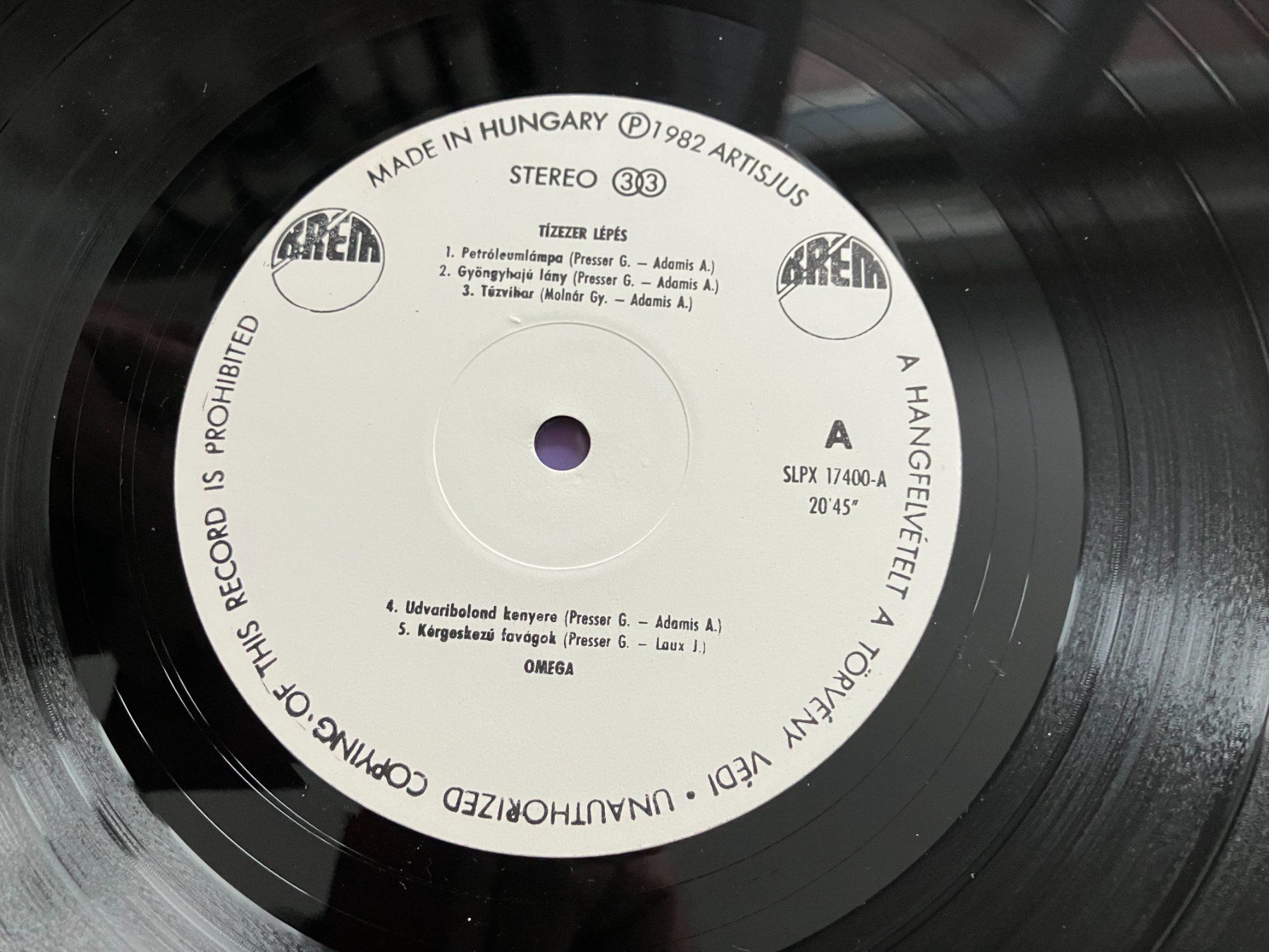 Dischi in vinile: Omega – Usato da Aarwangen venduto da Jukebox3 4