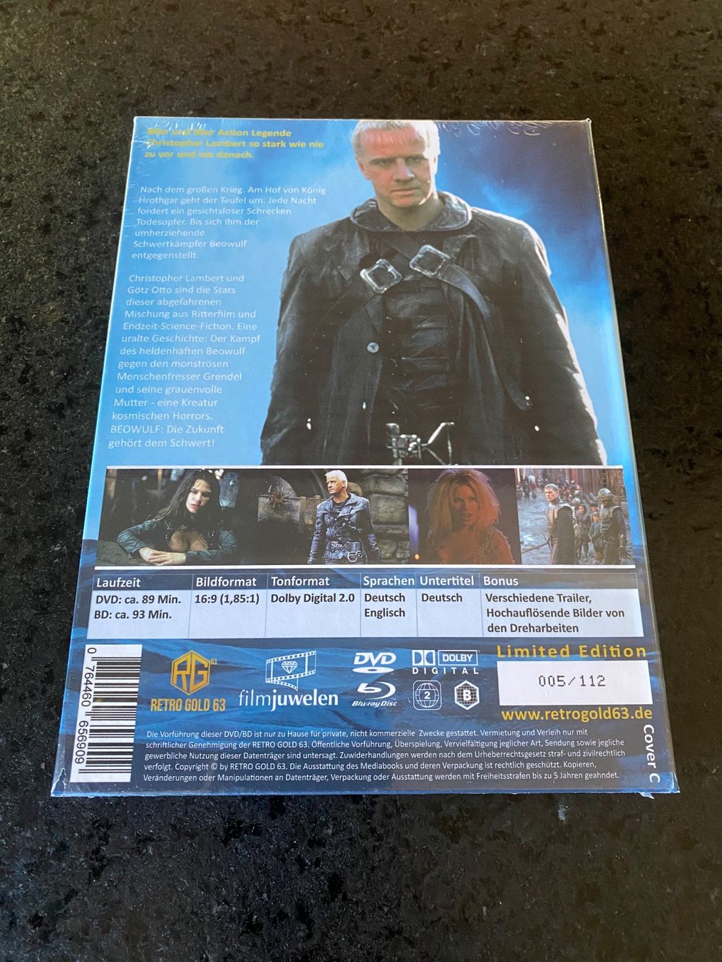 Tutti i DVDs: Beowulf Mediabook Blu-ray + DVD OVP – Nuovo e nell'imballaggio originale da Schmitten FR venduto da FilmRarities 1