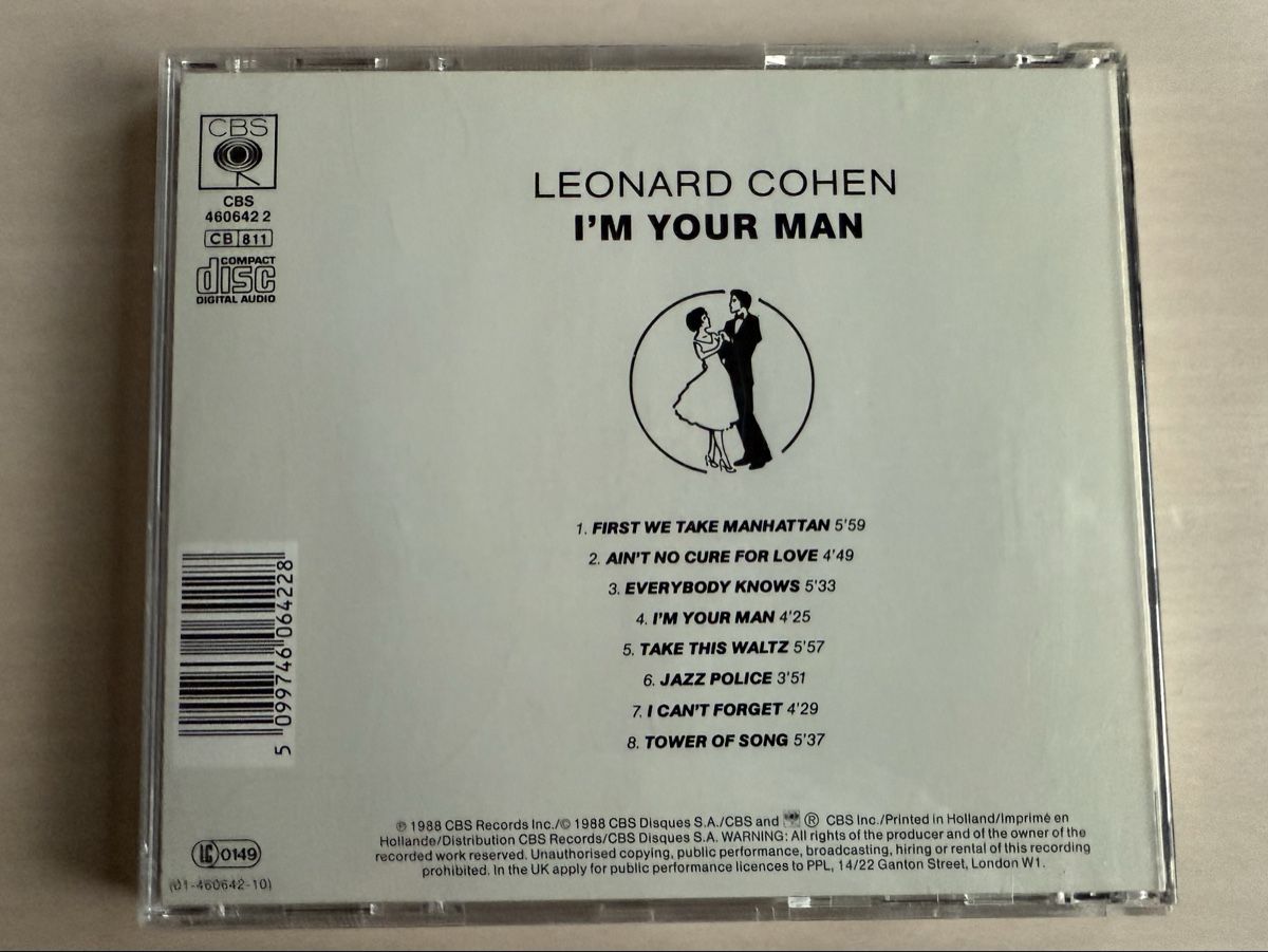 CD: Leonard Cohen - I'm Your Man CD – Usato da Oberried Brienz venduto da Chyara 1