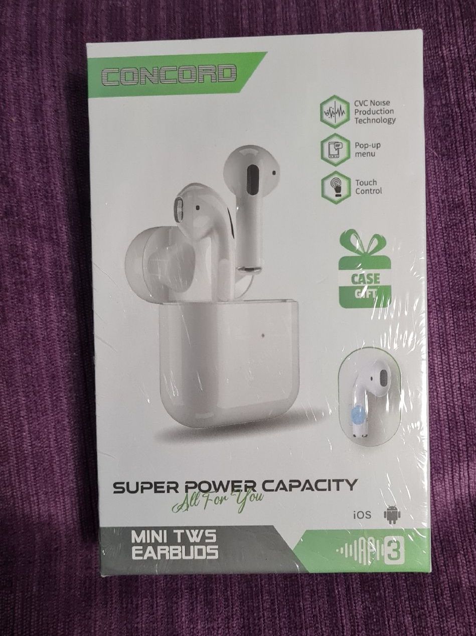 Tws Cuffie: Concord AP3 TWS mini Earbuds, Kopfhöhrer  Neu – Nuovo e nell'imballaggio originale da Liestal venduto da Shelby787