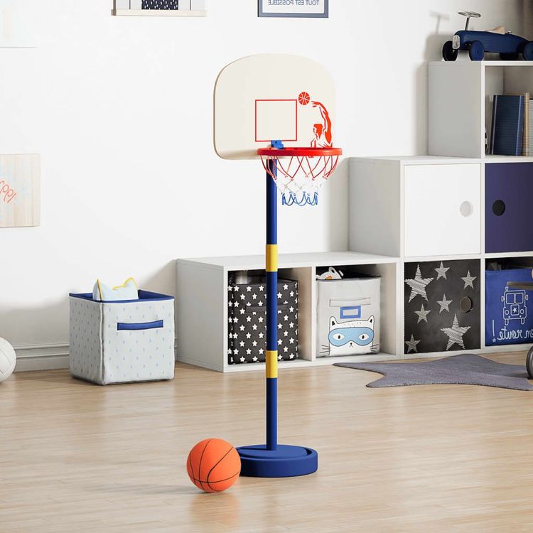 Hasbro Nerf Sports Basketballkorb Mit Weichem Ball – Flexibel Einsetzbar Im Haus Oder Garten