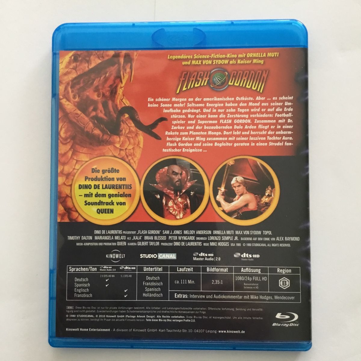 Tutti i DVDs: Flash Gordon Blu Ray Neu Wertig  – Nuovo (secondo la descrizione) da Blauen venduto da berlingo65 1