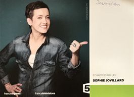Sophie Jovillard Autogramm rückseitig signiert Foto 10x15cm