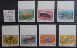 Vietnam Kat. 1593-1599 ** Meerestiere