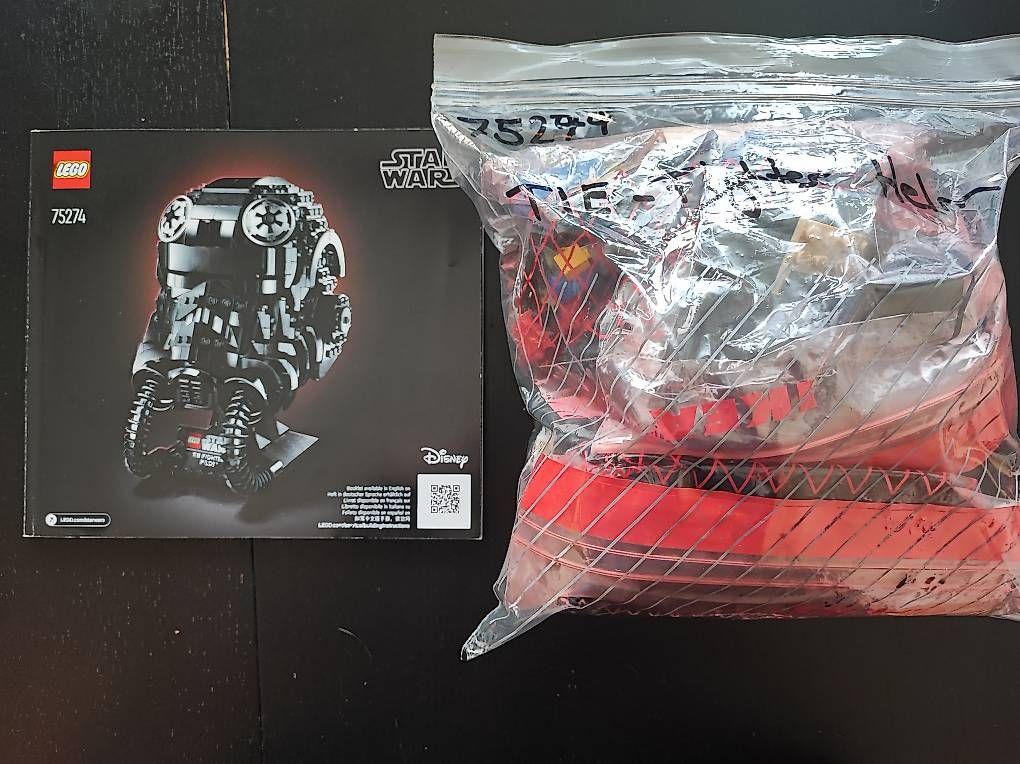 Lego Kit di costruzioni: Lego 75274 TIE Fighter Pilot Helm – Usato da Ebikon venduto da sarinalang 1