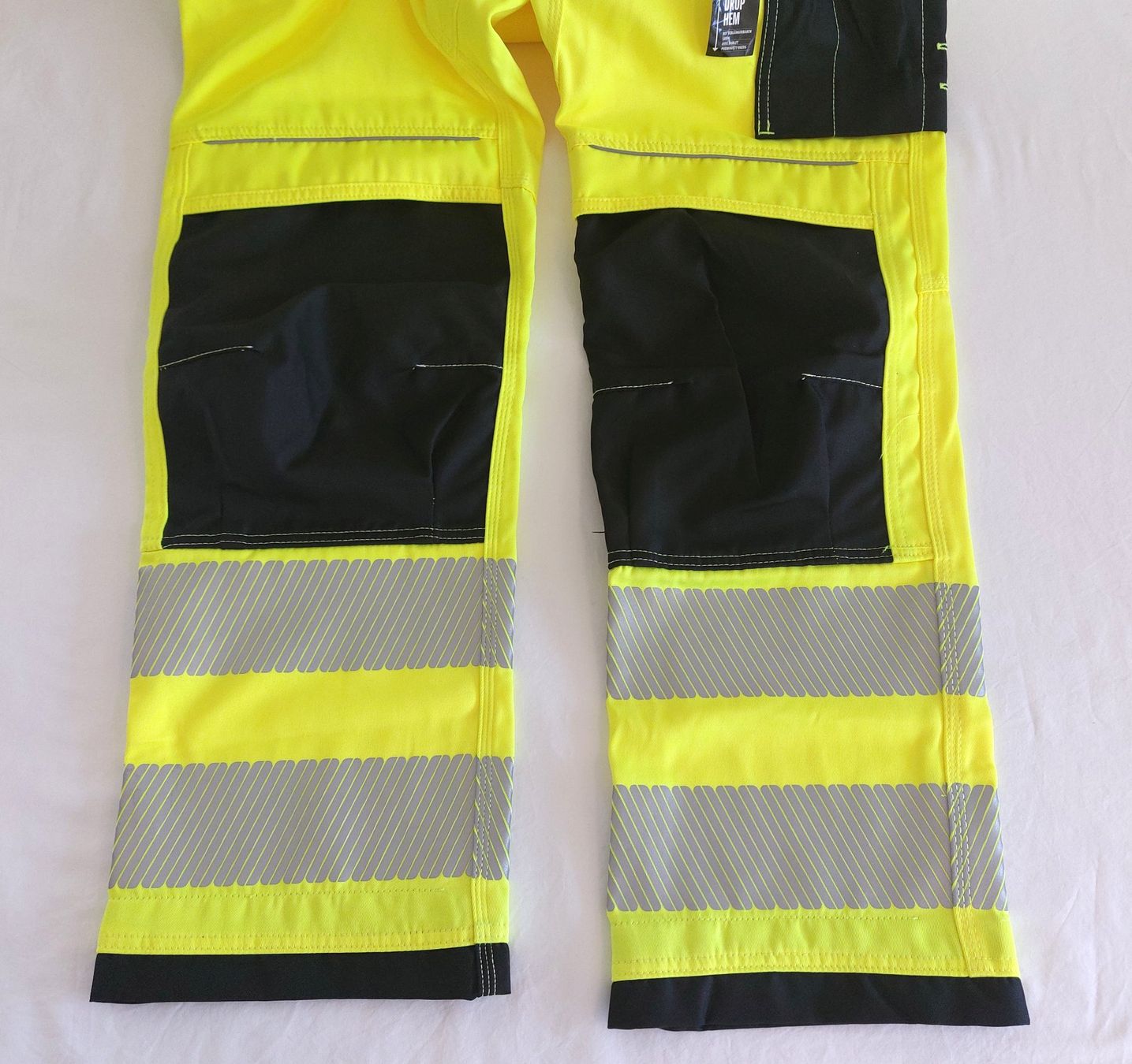 Pantaloni: Warnschutz Arbeitshose, Sicherheitsfarbe gelb - schwarz – Nuovo (secondo la descrizione) da Bergdietikon venduto da Zozo 2