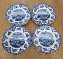 Johnson Bros. England Teller Set, 12 Stk.Old Britain Castle