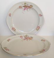 SUISSE LANGENTHAL 2 assiettes porcelaine / porzellan Teller