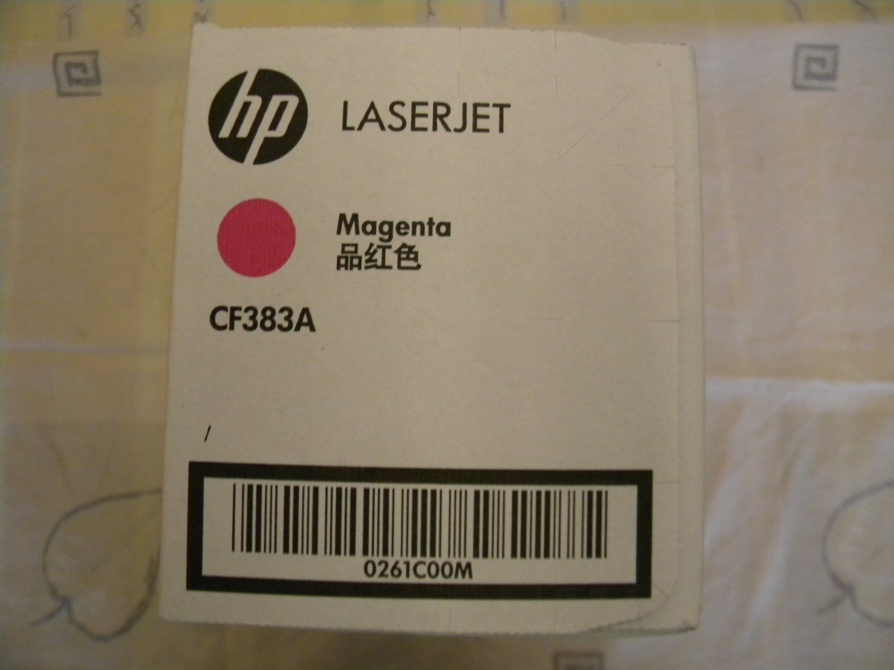 Hewlett Packard Cartucce per stampanti & toner: CF383A  312A – Nuovo e nell'imballaggio originale da Bühler venduto da Wini100