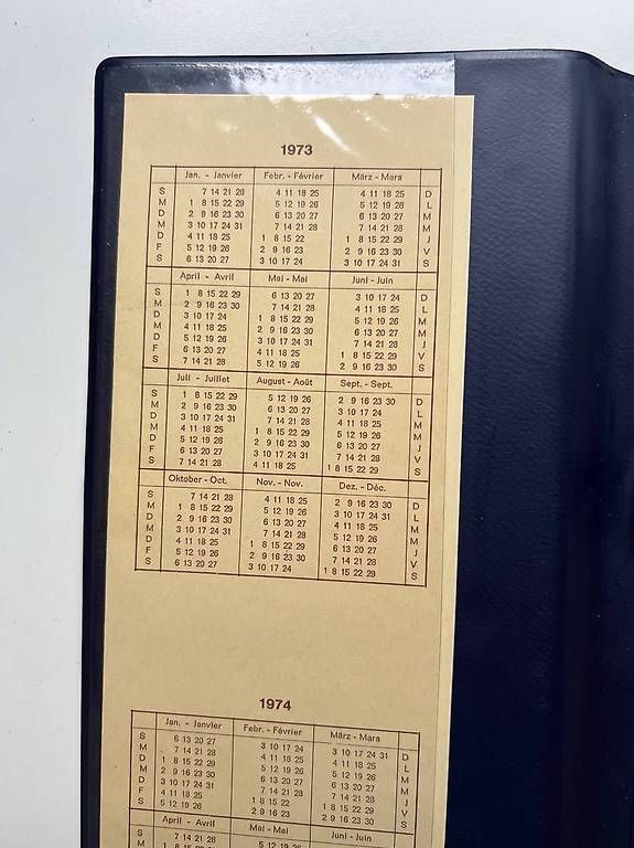 Tutti i francobolli: Porte document Singapore Airlines 1973/74 – Usato da Grand-Lancy venduto da Limane 2