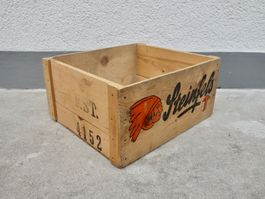 Holzkiste Kiste Seifenkiste FRIEDRICH STEINFELS LEDERSTRUMPF