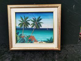 HUILE SUR TOILE SIGNÉE ET DATÉE 97