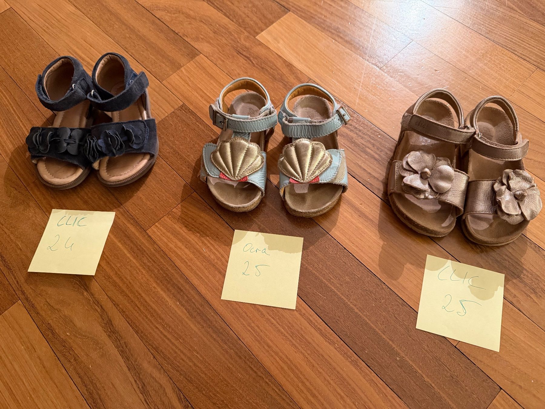 Scarpe per ragazze: Ocra/ Clic Sommersandalen – Usato da Rüschlikon venduto da hvi_7y5v