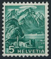 1936 - Landschaftsbilder - Abart - postfrisch **