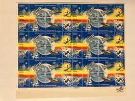 USA 1981, Mi 1481-88, **, Blockbogen
