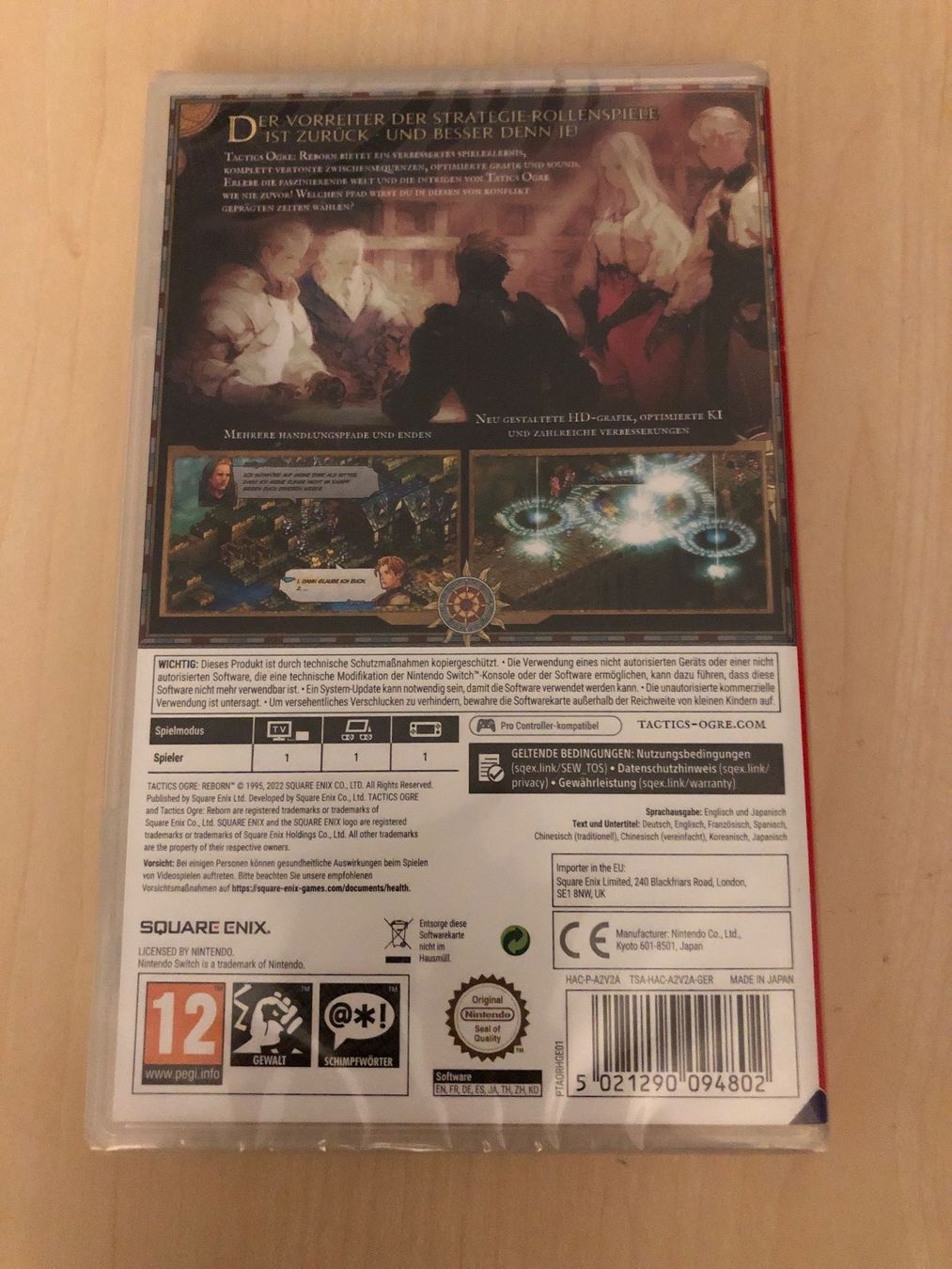 Nintendo Giochi: Tactics Ogre Reborn Switch NEU – Nuovo e nell'imballaggio originale da Thalwil venduto da Malganas 1
