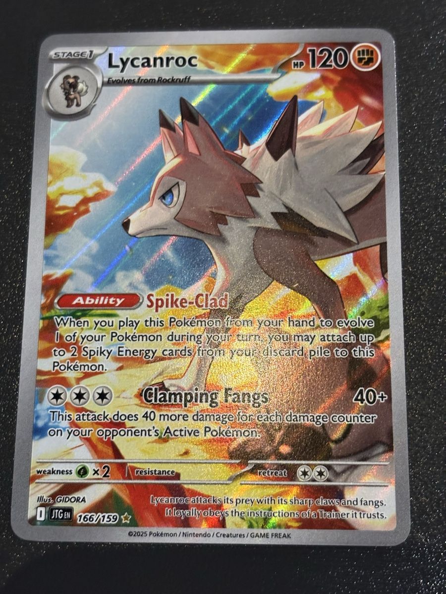 Pokémon Carte collezionabili: Carte Pokémon LYCANROC jtg 166 – Nuovo (secondo la descrizione) da lausanne venduto da helderj