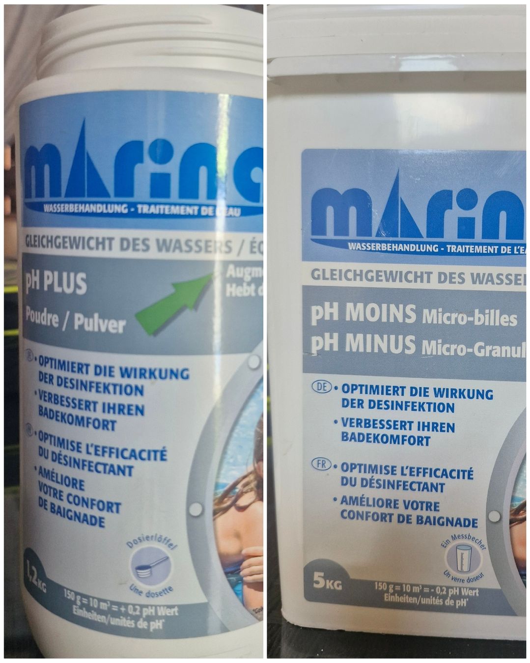 Piscine: PH PLUS und PH MINUS FÜR POOL – Usato da Nürensdorf venduto da Kasimir11