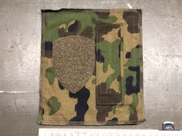 TAZ 90 Armee Militär Tasche Ersatzteil mit Klett für Badge
