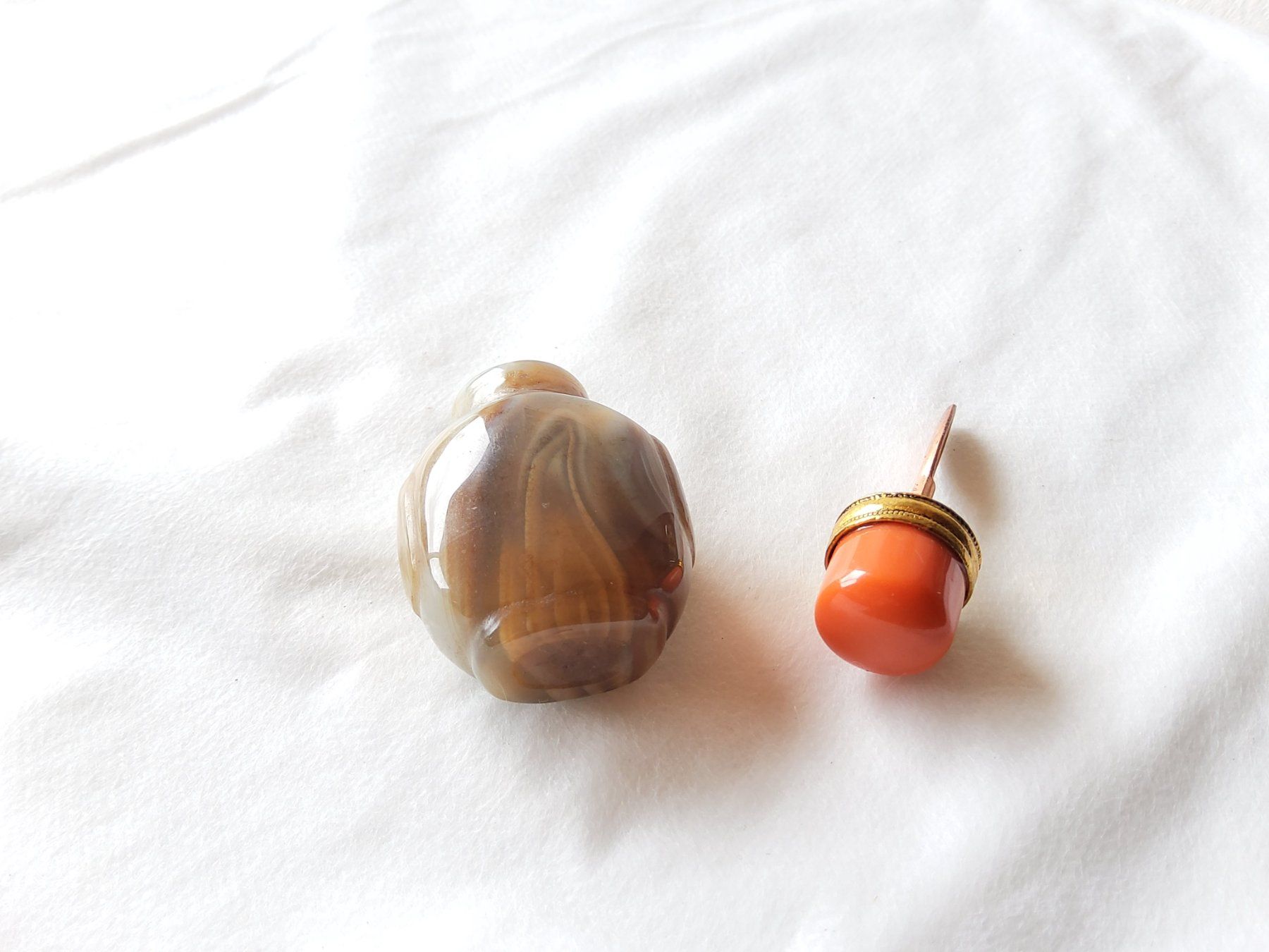 Altri Prodotti per fumatori: Tabatière vintage en agate – Usato da Malleray venduto da Broc-antique 5