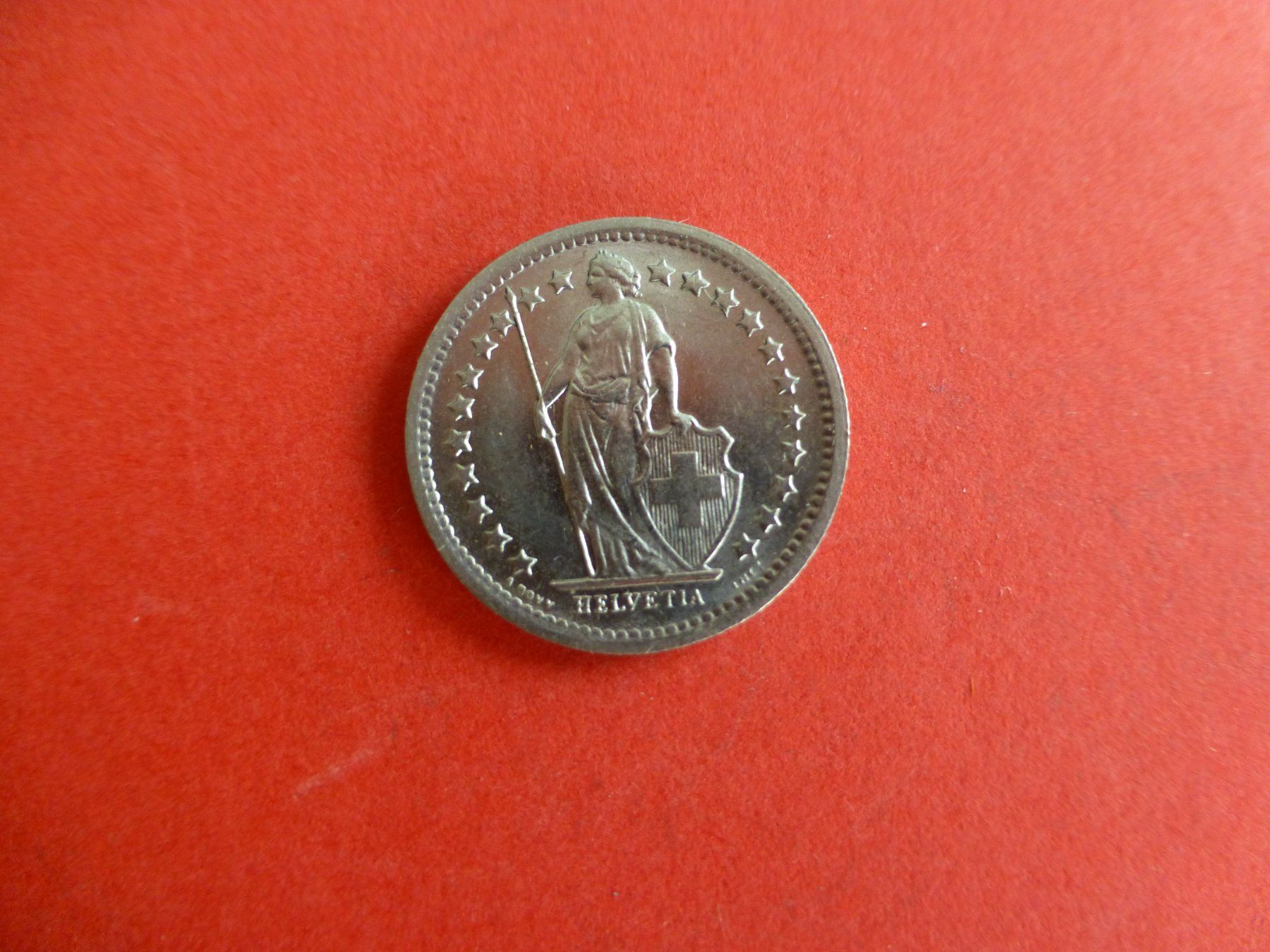 Tutti le monete: 1/2 Fr. 1969 zahl Seite Matt – Usato da Bettlach venduto da 1saurer 1