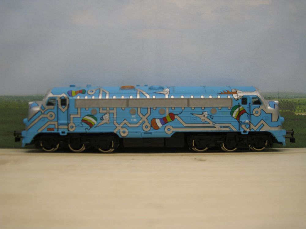 1å Märklin 3174 DSB Diesellok 1126 Versuchslok ACTS (Gebraucht) in