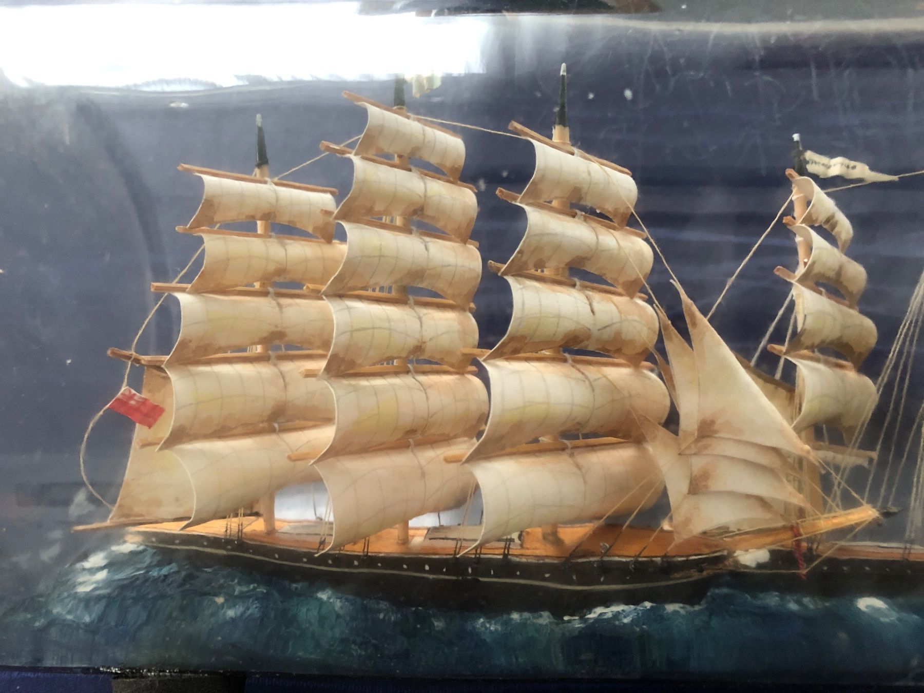 Kit di modellismo & Modellini statici: Buddelschiff / Flaschenschiff CUTTY SARK & THERMOPYLAE – Usato da Steffisburg venduto da bwt56 2