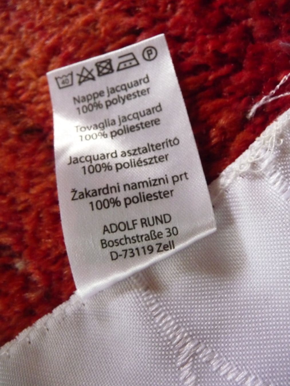 Altra biancheria da tavola: runde Tischdecke 160cm. NEU – Nuovo (secondo la descrizione) da Kirchberg BE venduto da lavendel02 3