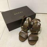 Gucci Sandalen Braun Gr. 36,5