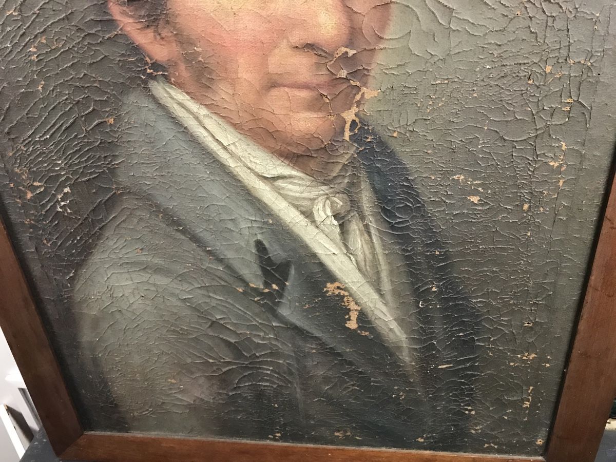 Dipinti: Antikes Portrait aus Herisau AR – Usato da Wolfhalden venduto da SecondAntique 3