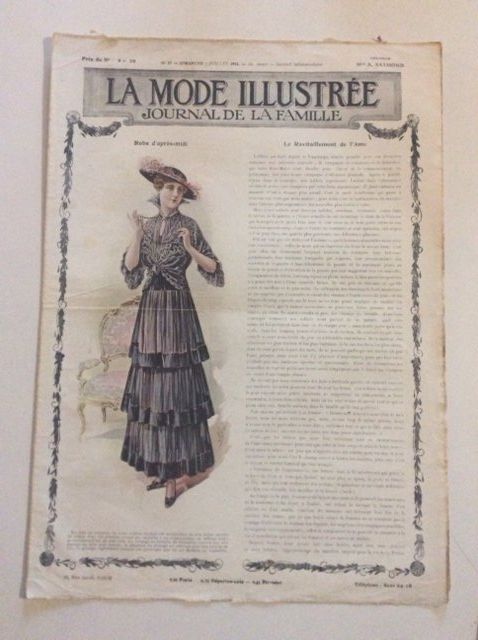Riviste & Magazine: Journal sur la Mode 1915 – Usato da Genève venduto da edelweiss1900 1