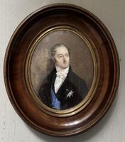 Portrait Miniatur, Compte de Peyronnet