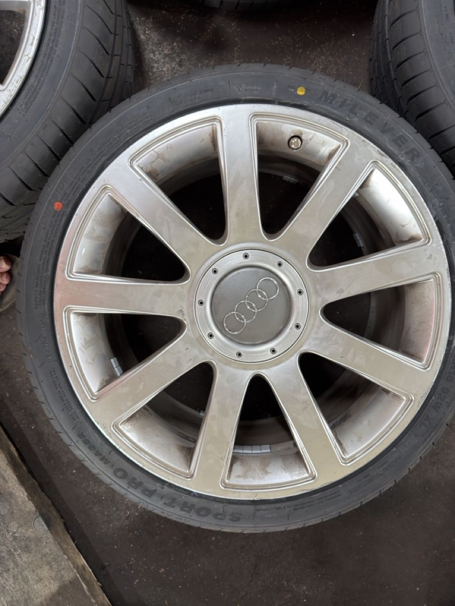 Audi Cerchioni: RS4 B5 Felgen 5x112 8.5x18 – Usato da Siebnen venduto da B5-Vabis 2