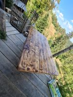 Holztisch ca. 200cm x 100 cm sehr schwer und robust