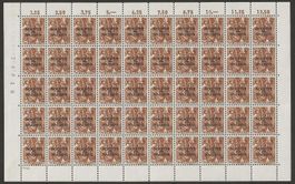 1936 : S.D.N Nr. 47y + 52y im Bogen   **  KP 250.--