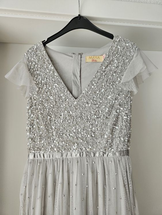 Ballkleid Maya Deluxe Grau Grösse 34 1